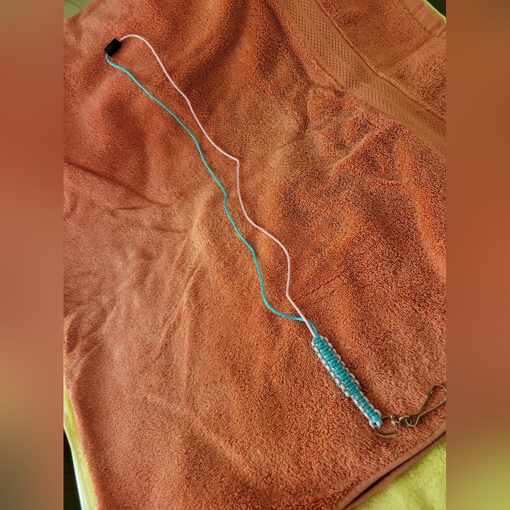 Homemade lanyard